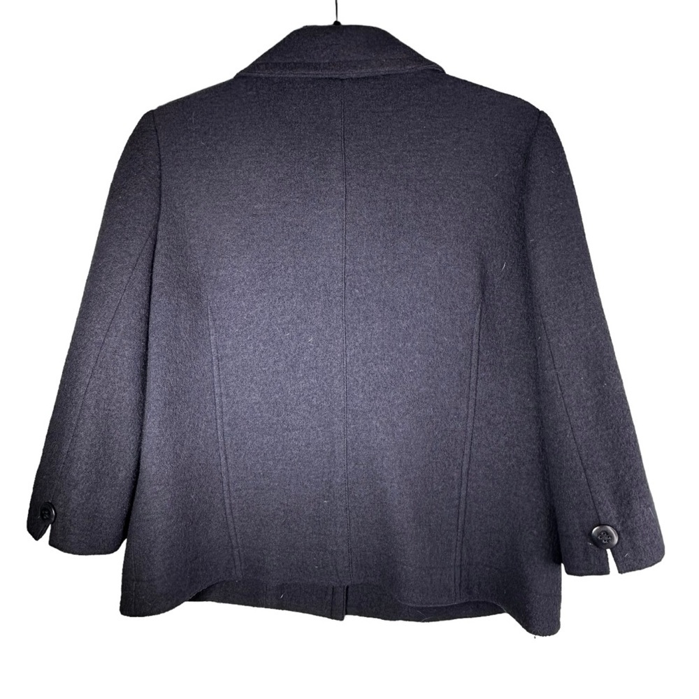 Pendleton Wool Coat Blue Size Medium - image 7